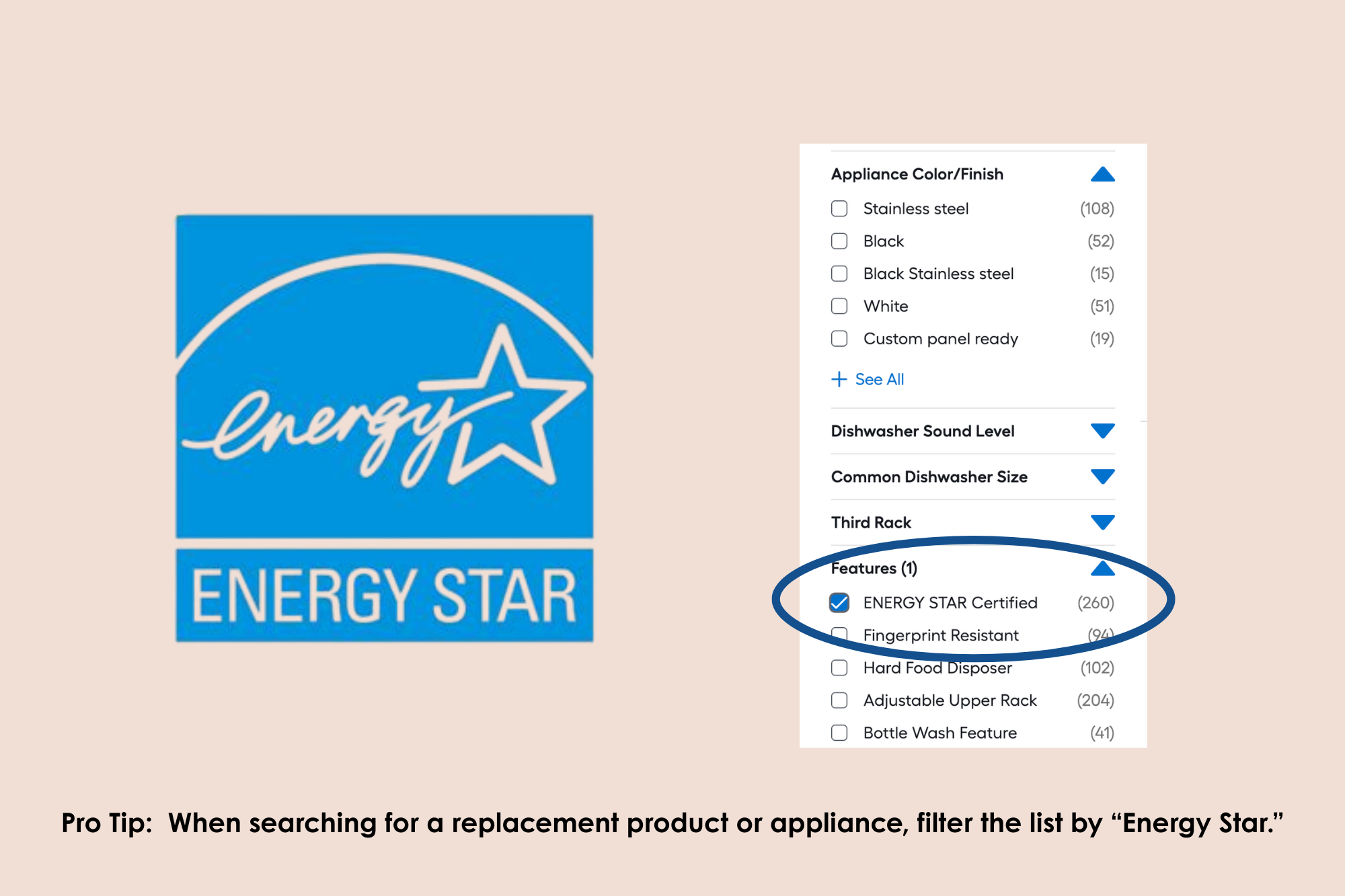 Energy Star sorting